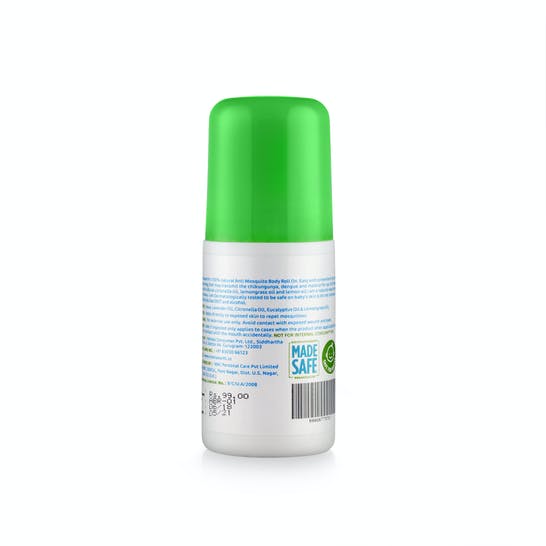 Mamaearth Natural Anti Mosquito Body Roll On For Kids with Citronella Eucalyptus & Lemongrass Oil