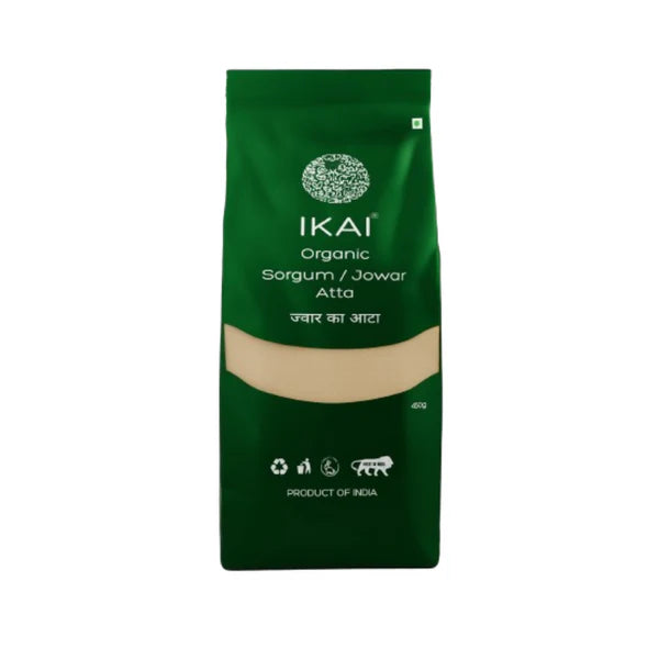 IKAI Organic Sorghum/Jowar Atta - 450 gm