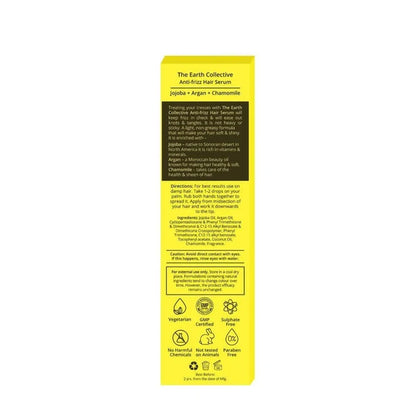 The Earth Collective Hair Serum - Anti-frizz - 100 ml