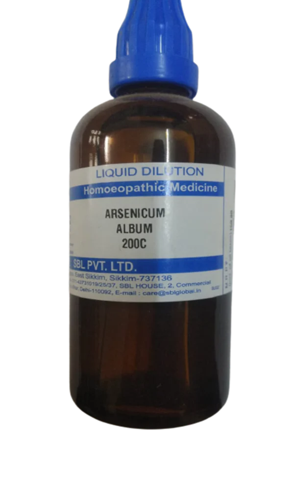 SBL Homeopathy Arsenicum Album Dilution -10M CH