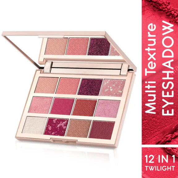 Kay Beauty By Katrina Kaif Multi Texture Eyeshadow Palette - Twilight - 15 gm