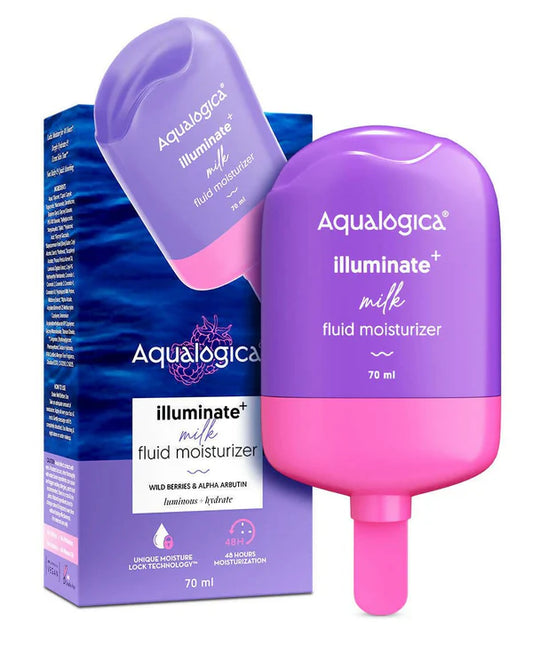 Aqualogica Illuminate+ Milk Fluid Moisturizer - 70 ml