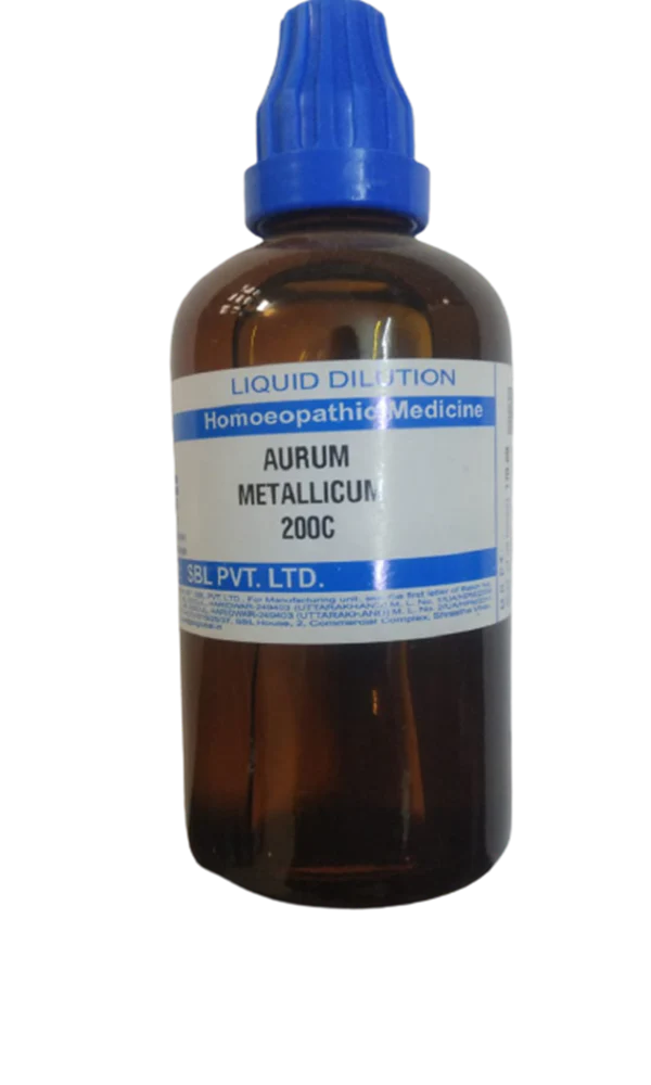 SBL Homeopathy Aurum Metallicum -30 CH