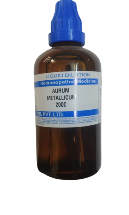 SBL Homeopathy Aurum Metallicum -30 CH