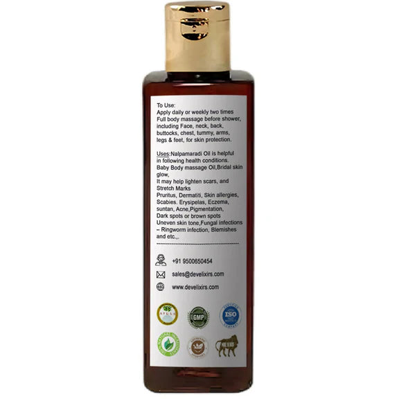 DevElixir Nalpamaradi Kera Thailam Skin Bright & Even Tone - 100 ml