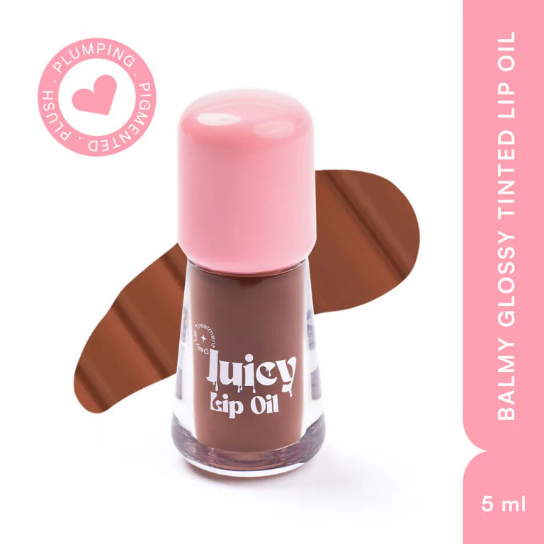 Gush Beauty Balmy Glossy Tinted Lip Oil - Rose Mauve - 5 ml