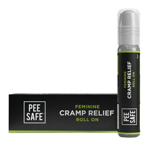 Pee Safe Feminine Cramp Relief Roll On - 10 ml