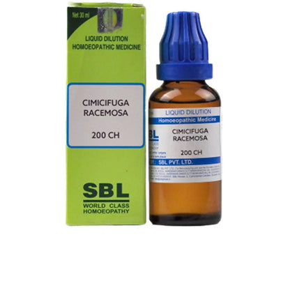 SBL Homeopathy Cimicifuga Racemosa Dilution -3 CH