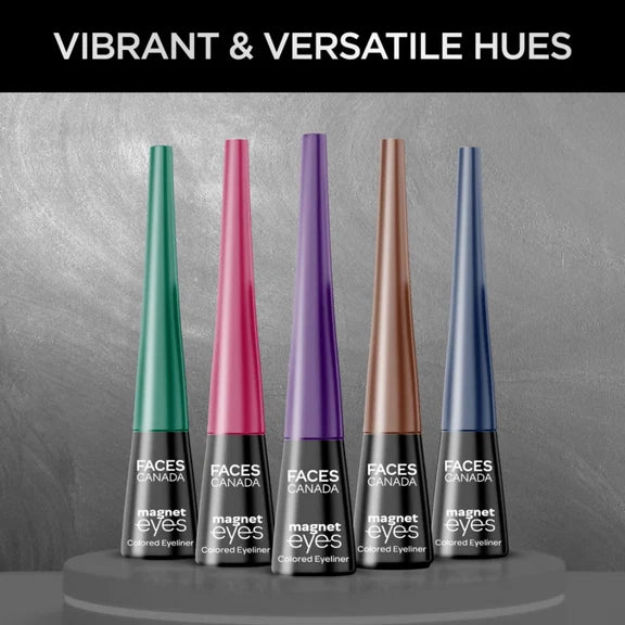 Faces Canada Magneteyes Colored Eyeliner - Graceful Burgundy 05 - 4 gm