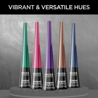Faces Canada Magneteyes Colored Eyeliner - Graceful Burgundy 05 - 4 gm