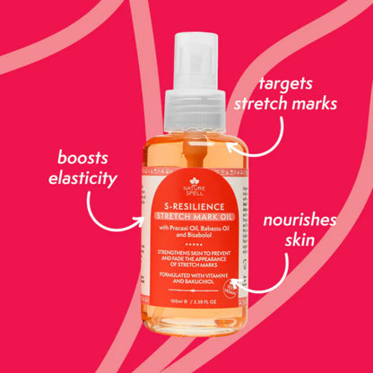 Nature Spell S-Resilience Stretch Marks Oil - 100 ml