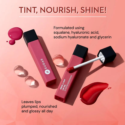 SUGAR Drop A Tint Lip Oil - 03 Thera Terracotta - 4 ml