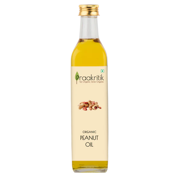 Praakritik Organic Peanut Oil - 500 ml