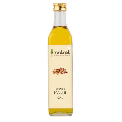 Praakritik Organic Peanut Oil - 500 ml