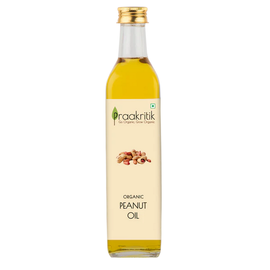 Praakritik Organic Peanut Oil - 500 ml