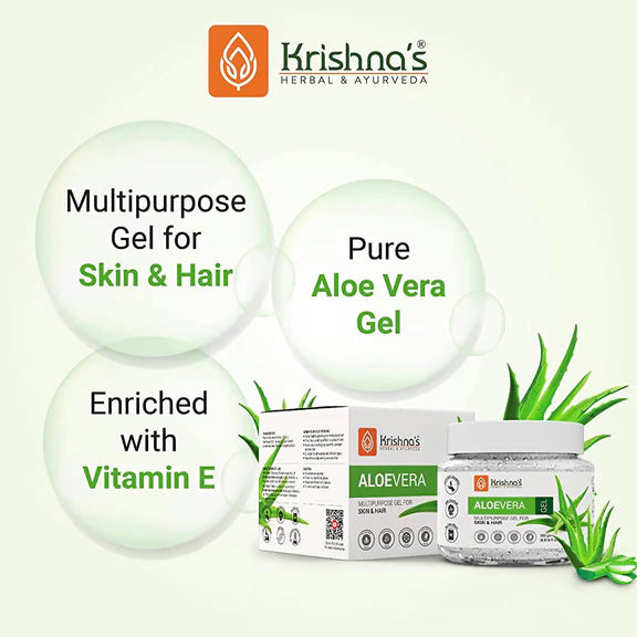 Krishna's Herbal & Ayurveda Aloevera Gel - 250 gm