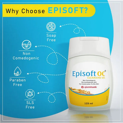 Episoft OC Cleansing Gel - 125 ml