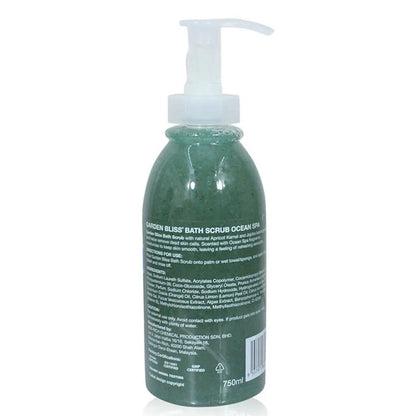 Garden Bliss Ocean Spa Bath Scrub - 750 ml