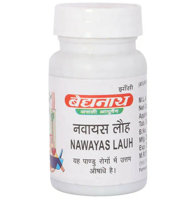 Baidyanath Jhansi Nawayas Lauh Tablets