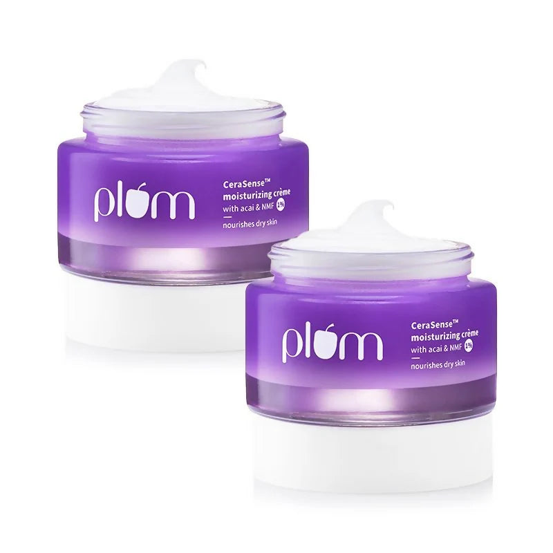 Plum CeraSenseTM Moisturizing Creme For Instant Barrier Repair & 72 Hour moisturization - 50 gm - Pack of 1