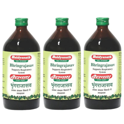 Baidyanath Nagpur Bhringrajasava - 450 ml - Pack of 1