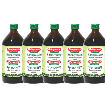 Baidyanath Nagpur Bhringrajasava - 450 ml - Pack of 1