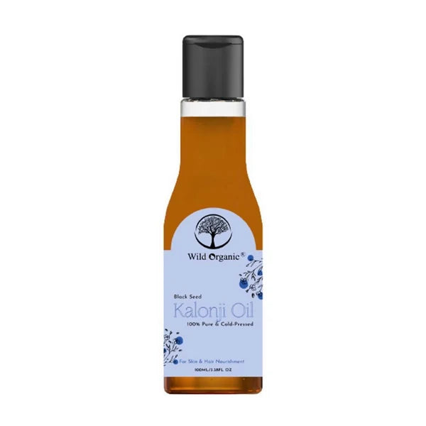 Wild Organic Cold Pressed Black Seed Kalonji Oil - 100 ml