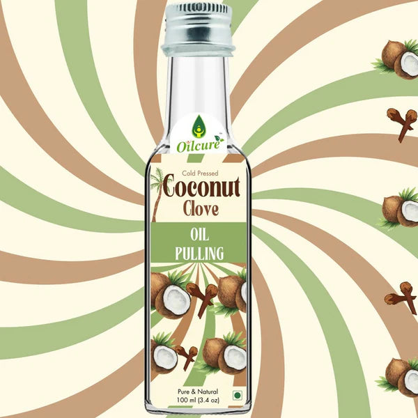 Oilcure Coconut Clove Oil Pulling - 100 ml