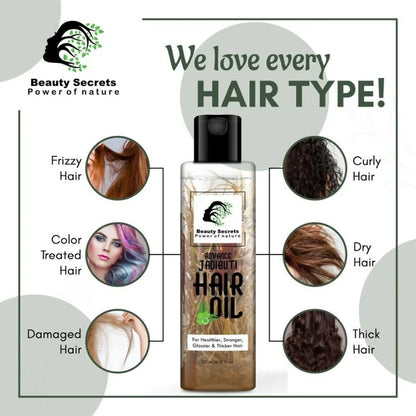 Beauty Secrets Ayurvedic Jadibuti Hair Oil - 200 ml
