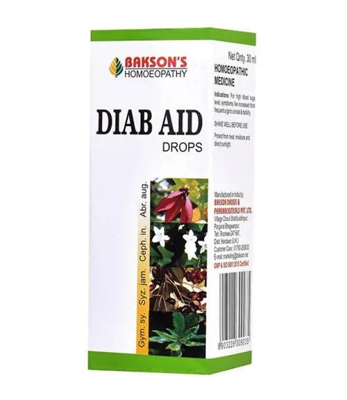 Bakson's Homeopathy Diab Aid Drops