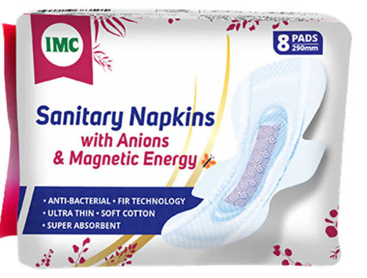 IMC Sanitary Napkins with Anions and Magnetic Energy - 8 Pads