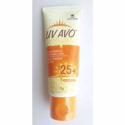 Menarini UV Avo Broad Spectrum Sunscreen Lotion - SPF 25+ - Pack of 2