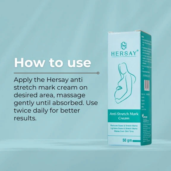 Hersay Anti-Stretch Mark Cream - 50 gm