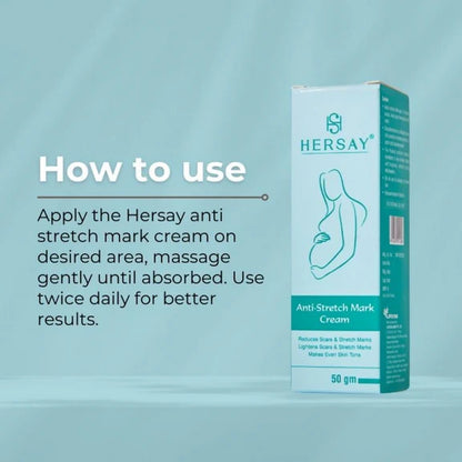 Hersay Anti-Stretch Mark Cream - 50 gm