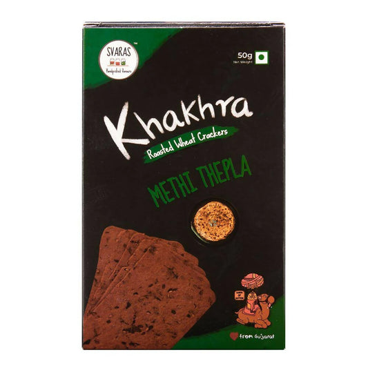 Svaras Methi Thepla Khakhra
