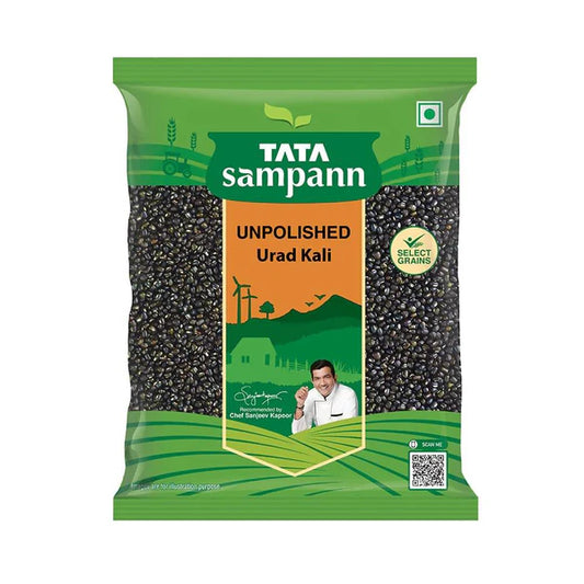 Tata Sampann Unpolished Urad Kali - 1 kg