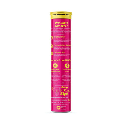 PLIX The Plant Fix Skin Hydration Combo - Hyaluronic Acid And Skin Glow Glutathione