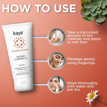 Kaya Everyday Essentials Soothing Cleansing Gel - 100 ml