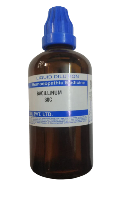 SBL Homeopathy Bacillinum Dilution -30 CH