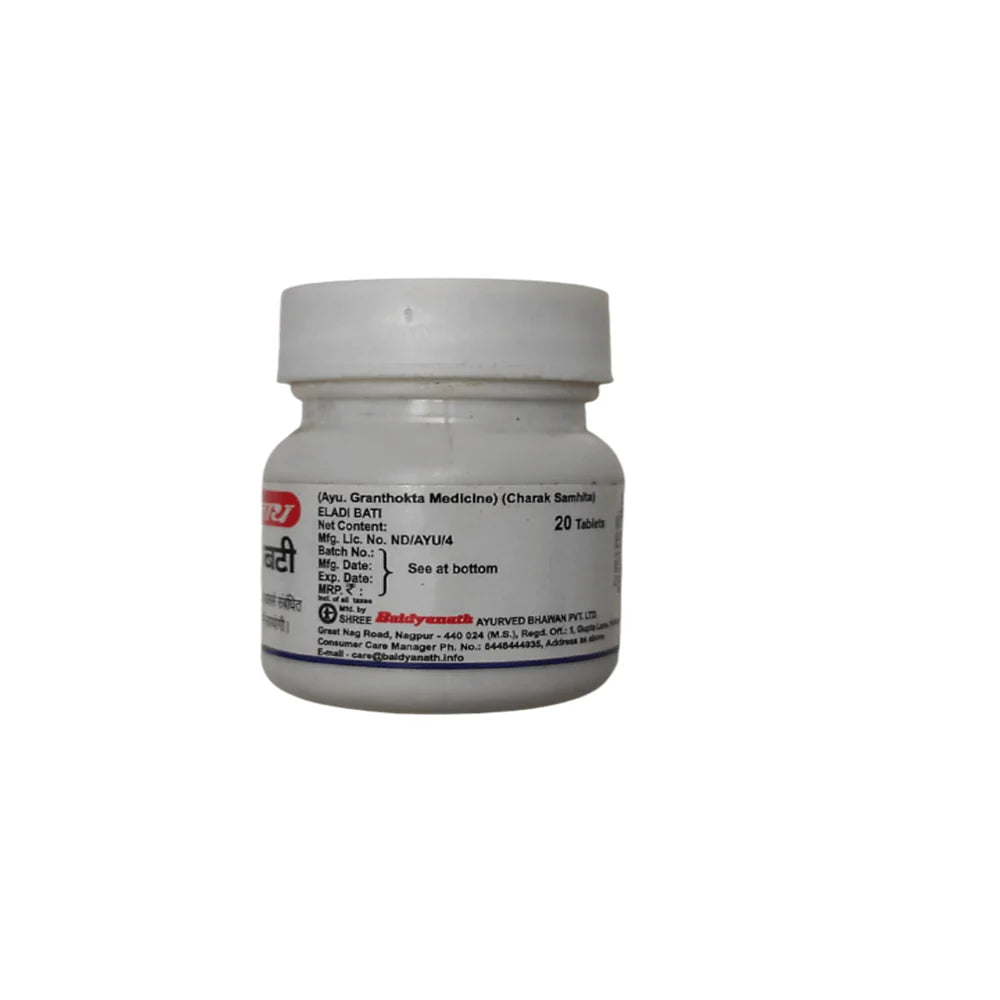 Baidyanath Eladi Bati - 20Tablets