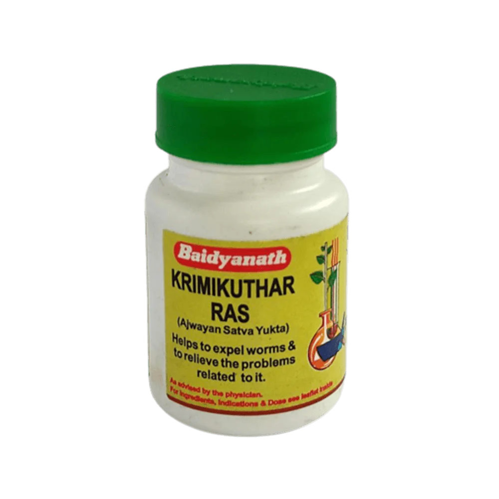 Baidyanath Jhansi Krimikuthar Ras 80 Tabs