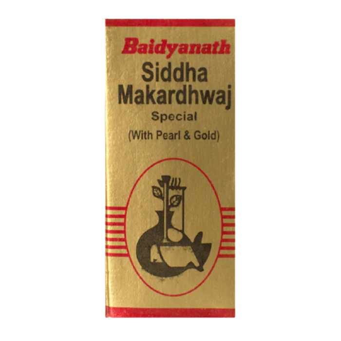 Baidyanath Siddha Makardhwaj ( with pearl and gold )