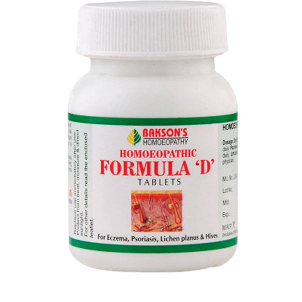 Bakson's Homoeopathic Formula D Tablet