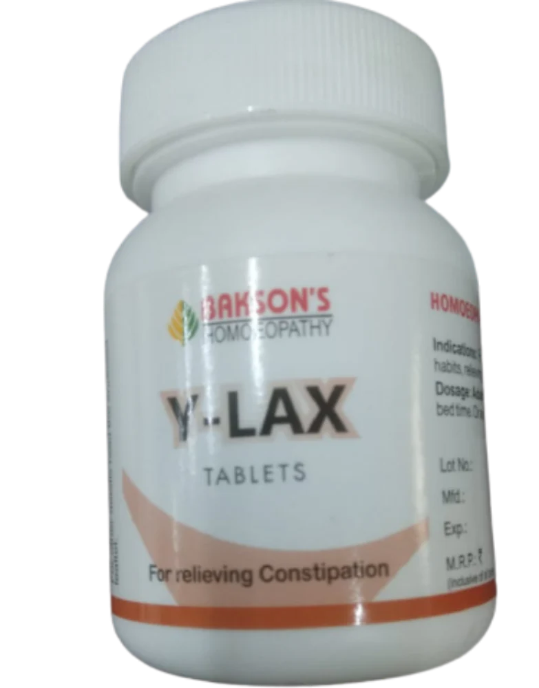 Bakson's Homeopathy Y-Lax Tablet