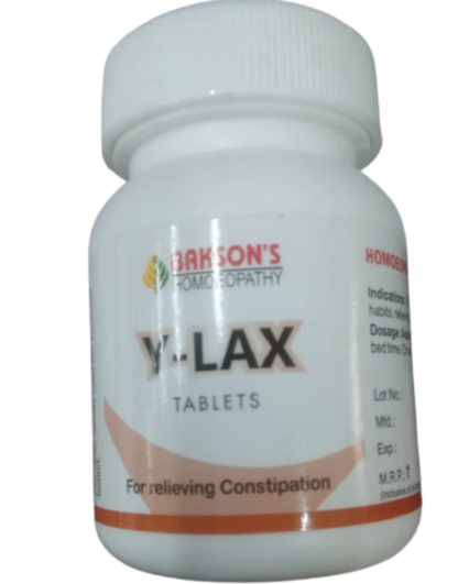 Bakson's Homeopathy Y-Lax Tablet