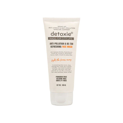 Detoxie Urban Shied Hustlers Unisex Anti-Pollution & De-Tan Daily Care Kit - Kit