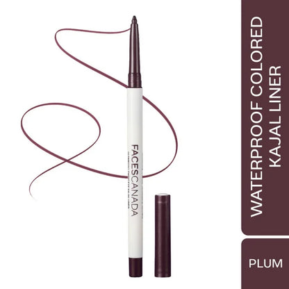 Faces Canada Ultime Pro Twist Eye Kajal Liner - Plum 04 - 0.35 gm