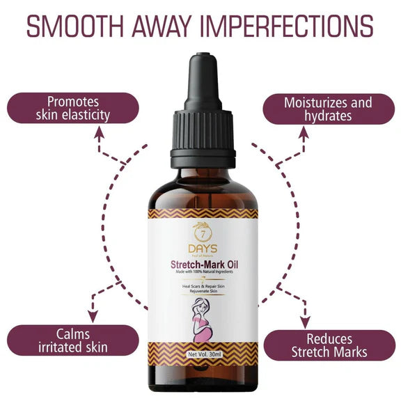 7 Days Stretch Mark Oil - 30 ml