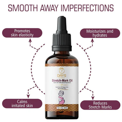 7 Days Stretch Mark Oil - 30 ml
