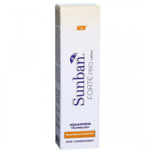 Sunban Forte Pro SPF 50+ PA+++ Cream - 60 gm